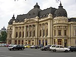 La Biblioteca Centrală Universitară (Biblioteca centrale universitaria), che ha sede in una ricca struttura neobarocca