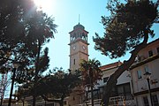 The historical clock tower