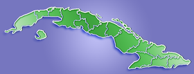 Holguín is located in Cuba