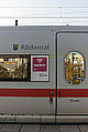 * Nomination ICE T (class 411) "Rödental" at Hamburg-Altona station --MB-one 12:02, 9 November 2014 (UTC) * Decline Under exposed, unless you were going for the reflections as main subject. But in that case the framing wouldn't really make sense. --El Grafo 13:46, 13 November 2014 (UTC)