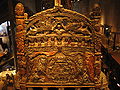 English: The top sections of the transom of the 17th century warship Vasa