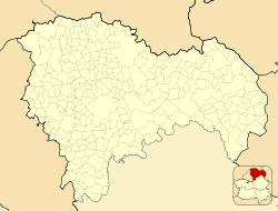 Valdenuño Fernández, Spain is located in Province of Guadalajara