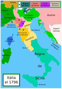 Ubicació de Liguria