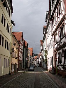 Weidenhäuser Straße in Richtung Weidenhäuser Brücke