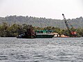 Image 12Unauthorized sand mining at the Tatai River in the Koh Kong Conservation Corridor, Cambodia 2012 (from Geography of Cambodia)