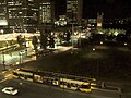 Night view of the square, 2017