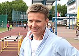 Julija Neszjarenka, 2004 Olympiasiegerin, trat hier im Semifinale nicht mehr an