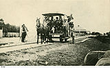 Goolwa to Port Elliot tramway circa 1860.