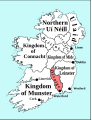 Image 14Map of Ireland, circa 900, with Kingdom of Osraige indicated.