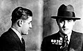 Forbryderfoto af Benjamin "Bugsy" Siegel, 1928.