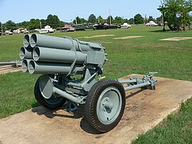 Реактивный миномёт «Nebelwerfer 41»