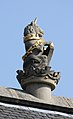 The sculpture of unicorn, Stirling Castle, Stirling, Scotland.