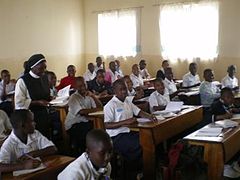 A Bernadine teacher in Congo