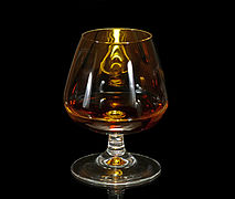 Brandy snifter, or cognac glass