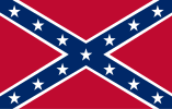 War flag of the Confederate States of America used by Southern nationalists