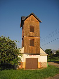 Caserne de pompiers.