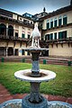 Fountain in the courtyard