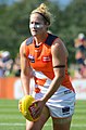 Britt Tully playing for GWS Giants in 2018