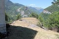 Haut-plateau du roc Puppin où se situait le château Saint-Jacques.