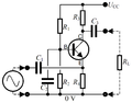 Common Base amplifier stage