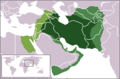 Sasanian Empire (224–651 AD) during the Byzantine–Sasanian War of 602–628 in 620 AD.