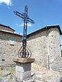 A cross in the village