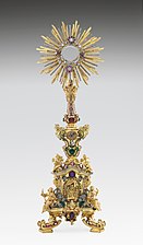 Portuguese monstrance; 16th century.