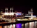 Great American Ball Park em Cincinnati, Estados Unidos.