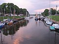 Hafen in der Abenddämmerung Lage53.55958.1097