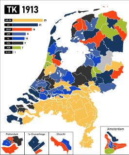 Tweede Kamerverkiezingen 1913