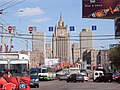 Traffic on the Garden Ring of Moscow