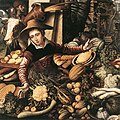 Pieter Aertsen, Market Woman at the Vegetable Stall, 1567