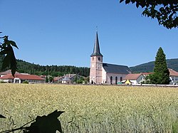 Skyline of Saint-Amé