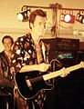 Stuart Adamson op 31 augustus 1991 overleden op 16 december 2001