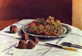 Nature morte (vers 1880), Boston, musée des beaux-arts.