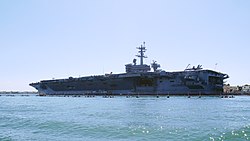 USS Theodore Roosevelt v říjnu 2019