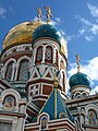 Dormition Cathedral in Omsk, Russia.