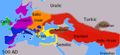 Indo-European languages in 500 AD.