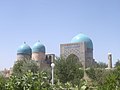 Mosquée de Kok-Goumbaz (1437) à Chakhrisabz.