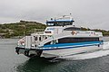 A Västtrafik boat in Gothenburg archipelago