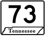 State Route 73 marker