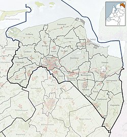 Nuis is located in Groningen (province)