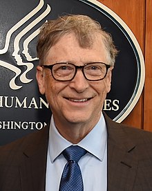 Head and shoulders photo of Bill Gates