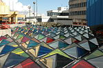 Glastak på Universität Konstanz, 1970