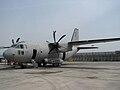 سي-27 جيه سبارتان of the 354 Squadron "حصان مجنح". HAF operates 12 of those aircraft.