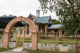 Un gurdwara à Kota Kinabalu (Sabah), Malaisie.