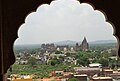 View of Orchha from LakshmiNarayan temple