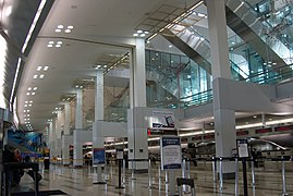 Check-in lobby of Terminal A-West