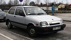 1985–1987 Holden MB Barina hatchback (Australia)