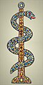 Claudia von Aponte : Rod of Asclepius (gemstones)